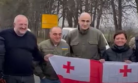„ნაციონალური მოძრაობის“ ლიდერები და გიორგი მარგველაშვილი უკრაინაში იმყოფებიან