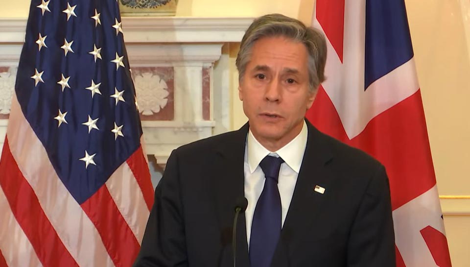 ენტონი ბლინკენი:აშშ მხარს უჭერს ფინეთისა და შვედეთის განაცხადს