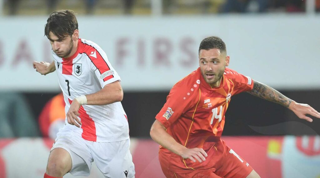 ჩრდილოეთ მაკედონია - საქართველო 0:3
