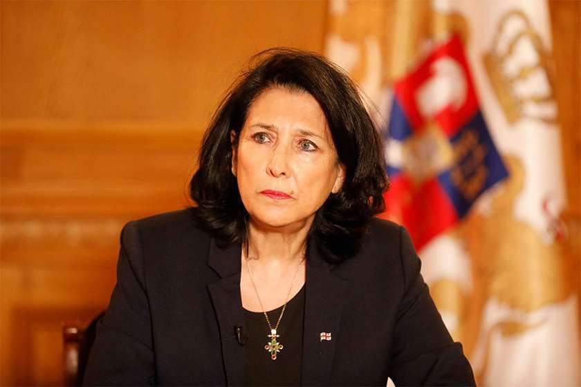 სალომე ზურაბიშვილი - ღრმად ვართ დამწუხრებული ერევანში მომხდარი შოკისმომგვრელი აფეთქების გამო, სომეხი