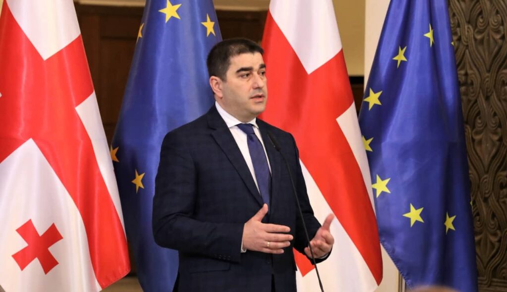 შალვა პაპუაშვილი - საქართველოს კონსტიტუცია და მასში ასახული ფასეულობები არის ჩვენი ქვეყნის ევროპული 
