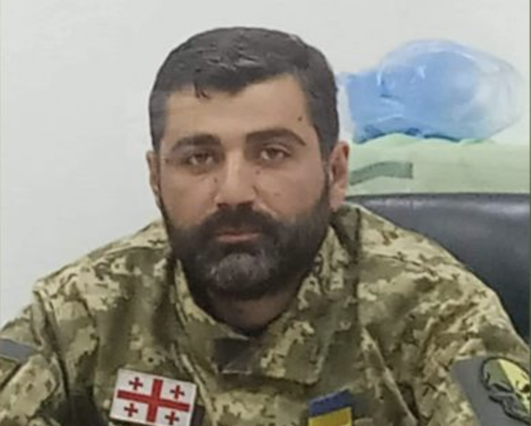 უკრაინაში დაღუპული ქართველი სამხედრო ლევან სახელაშვილია