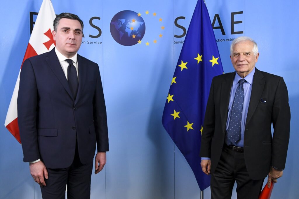 ჯოზეფ ბორელი - ილია დარჩიაშვილს გავუზიარე ვენეციის კომისიის ყველა რეკომენდაციის იმპლემენტაციის მნიშვ