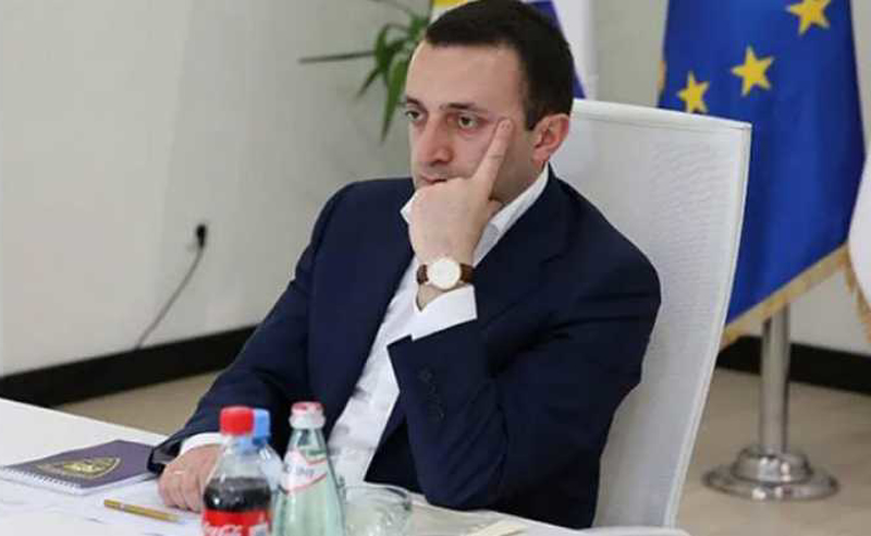 ირაკლი ღარიბაშვილი შარლ მიშელს წერილს უგზავნის