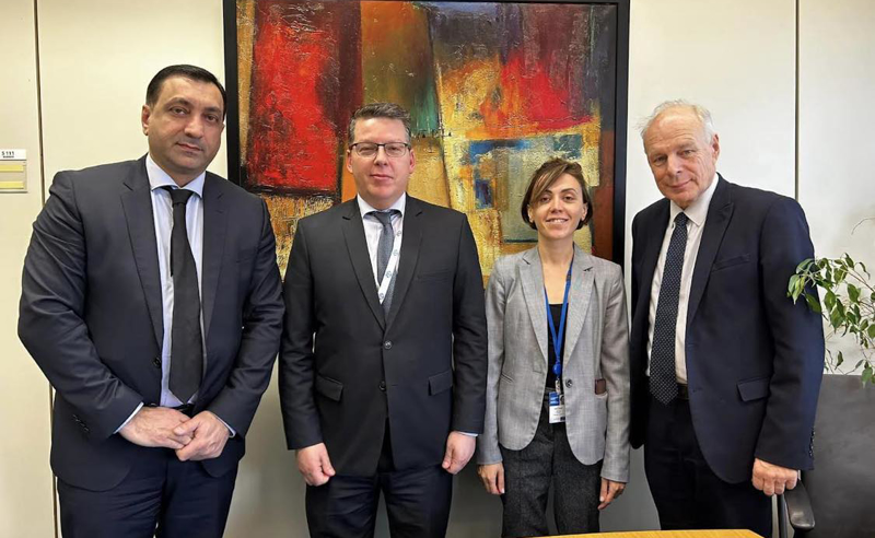 ანა წითლიძე და ლევან ბეჟაშვილი სტრასბურგში ევროპელი კონსერვატორებისა და დემოკრატიული ალიანსის თავმჯდ